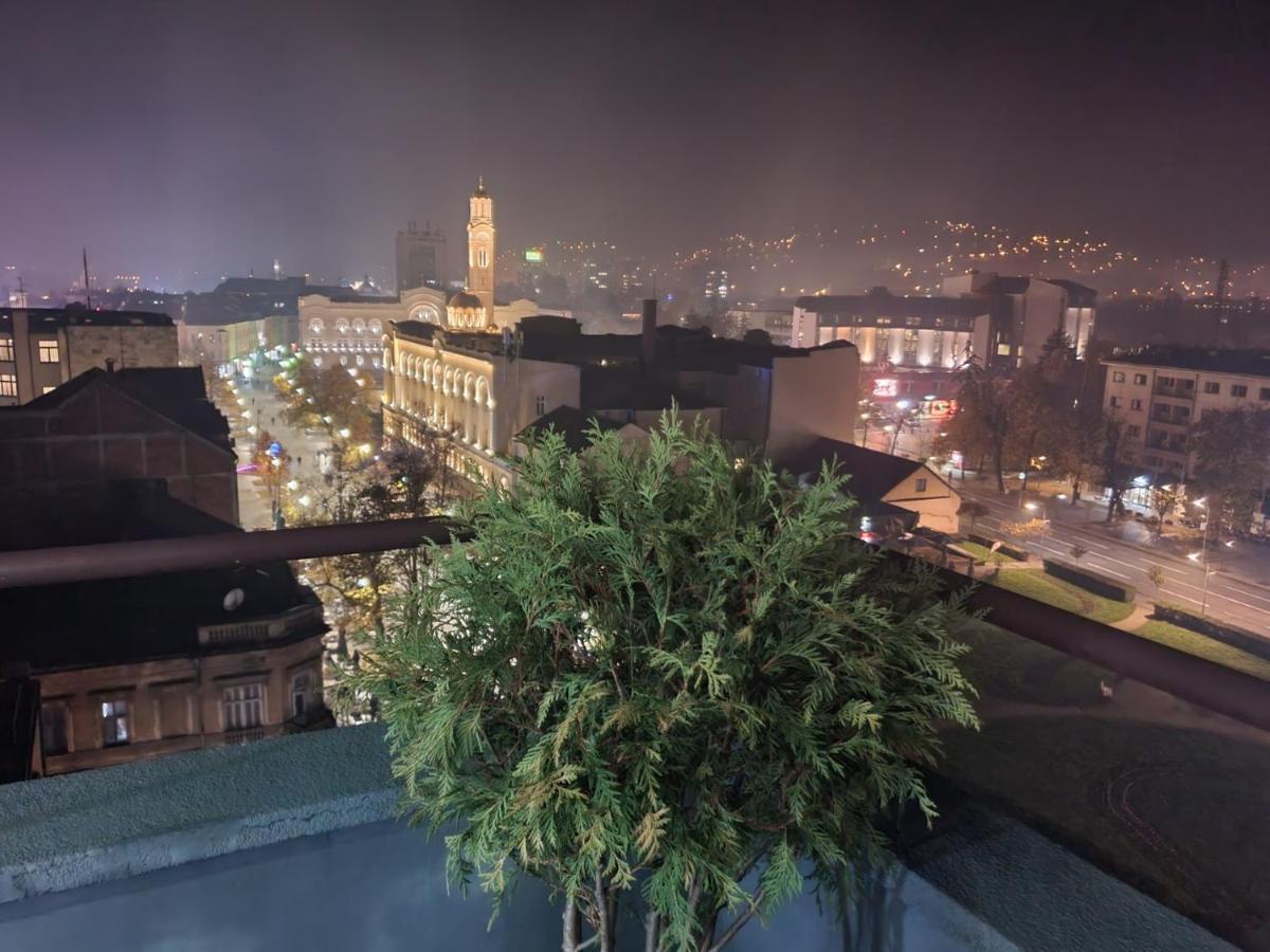 Apartman Pozoriste Penthaus Banja Luka Buitenkant foto