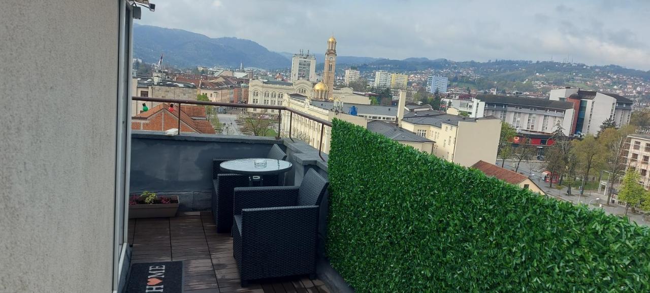 Apartman Pozoriste Penthaus Banja Luka Buitenkant foto
